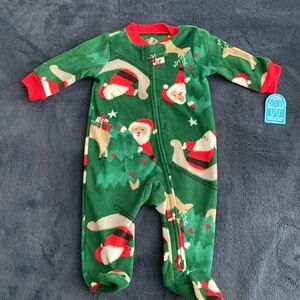 Santa and Reindeer Pajamas